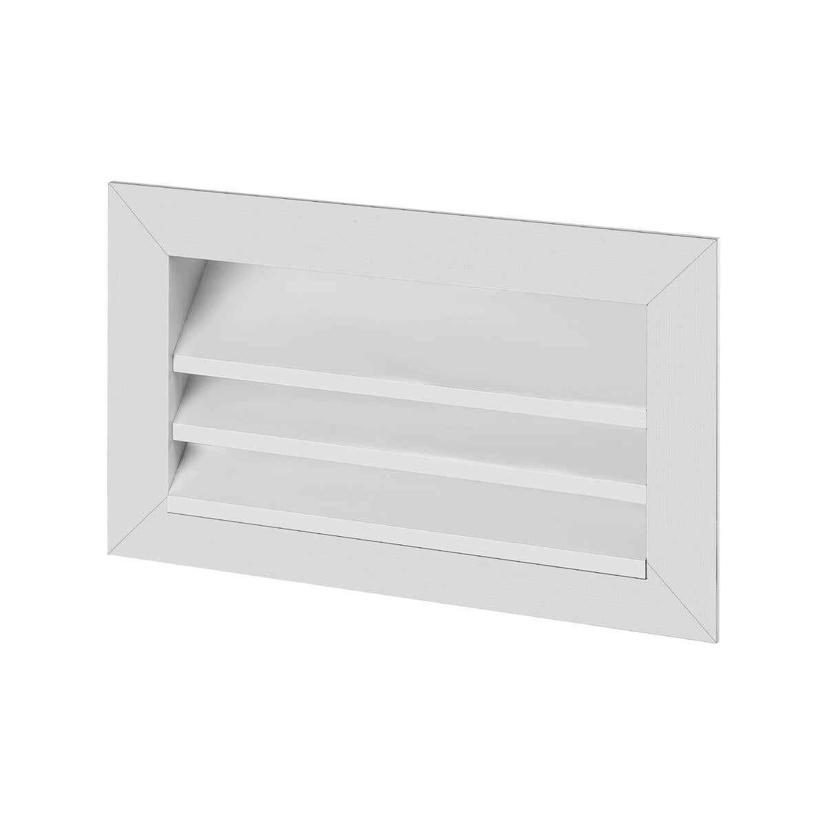 Helios WSG 50/25, Wetterschutzgitter rechteckig Aluminium eloxiert HE/WSG/50/25