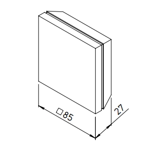 Helios Raumsensor AIR1/KWL-CO2 0-10V